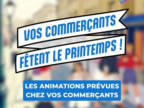Les commerçants de Poissy fêtent l'arrivée du printemps ce samedi