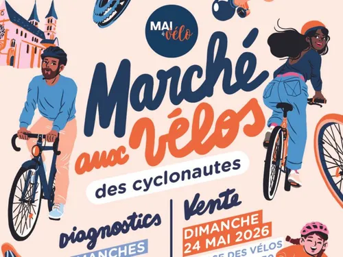 Un marché aux vélos d’occasion ce dimanche à Melun