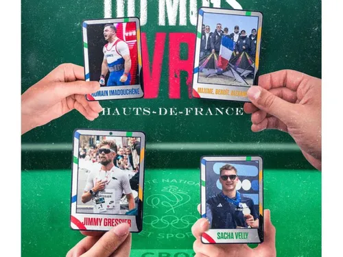 Votez pour le sportif du mois d'avril dans les Hauts-de-France