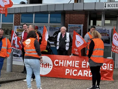 Les salariés d’Eurolysine en grève pour leur avenir à Amiens ce...