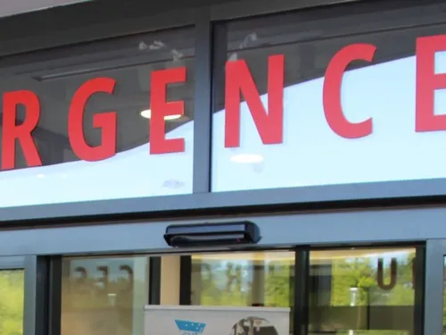 Les nouvelles urgences de l’hôpital de Mantes-la-Jolie...