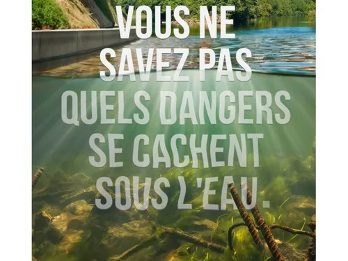 Mantes-la-Jolie veut prévenir les risques des baignades sauvages
