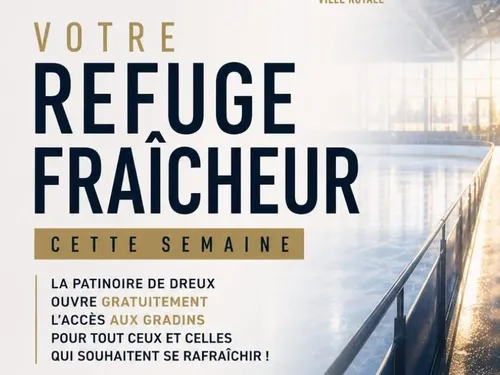 La ville de Dreux a mis en place des espaces fraîcheur pour lutter...
