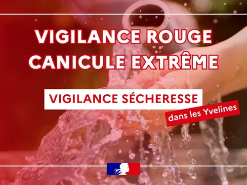 Le préfet des Yvelines prend des mesures contre la canicule