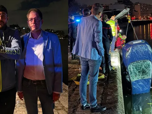Un Castelvirois plonge dans la Seine pour secourir un automobiliste