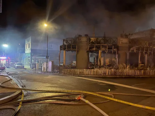 Le restaurant historique de Méru ravagé par un incendie