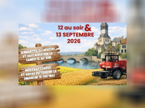 Les courses de moissonneuses batteuses de retour à Bonneval, en...
