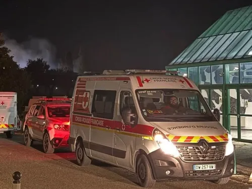 Incendie hier soir sur l’ancienne base aérienne de Chartres
