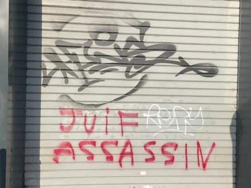 Des tags antisémites et des croix gammées découverts deux jours de...