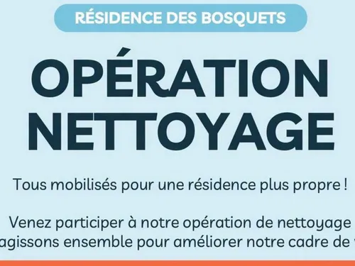 Opération de nettoyage cet après-midi aux Mureaux