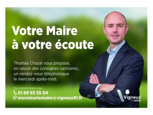 Vigneux-sur-Seine : le maire reste à l'écoute des habitants
