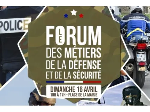 Un premier Forum des métiers de la défense et de la sécurité...