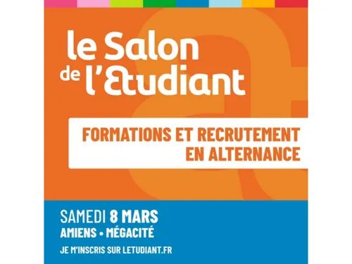 Le salon formations et recrutement en alternance de retour à Amiens 