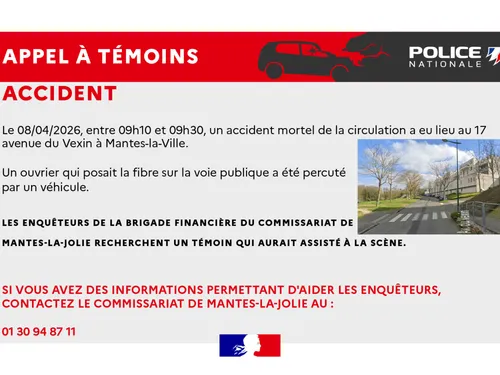 Yvelines : un conducteur recherché après avoir tué un agent des...