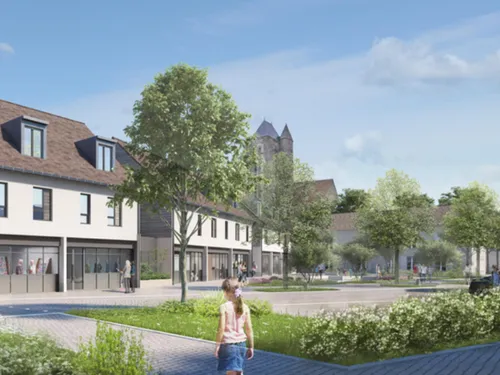 Un nouveau visage pour le « centre-bourg » à Morigny-Champigny