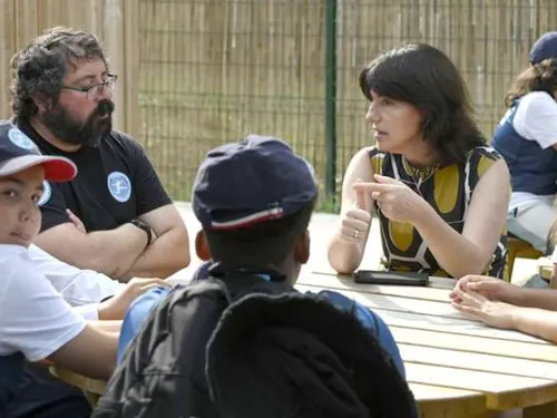 Dans l'Oise, les enfants peuvent s'amuser encadrés par des policiers 