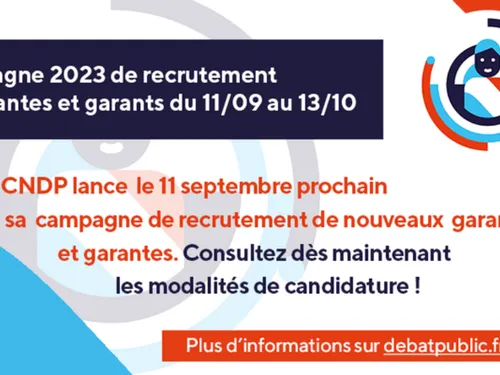 La commission nationale du débat public recherche des garants dans...