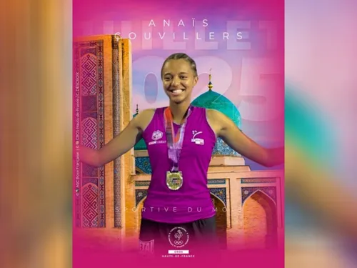 Une jeune boxeuse sportive du mois dans les Hauts-de-France