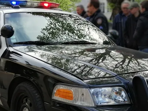 Fontainebleau : un véhicule de police américain crée le buzz