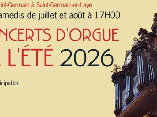 Les concerts d’orgue rythment l’été à Saint-Germain-en-Laye