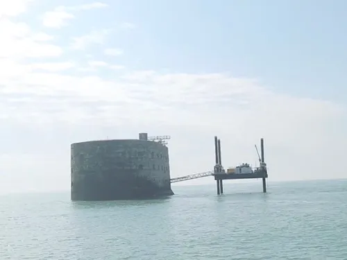 Les travaux du Fort Boyard sont lancés 