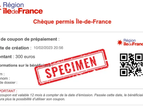Des centaines de bénéficiaires du chèque permis de conduire invités...