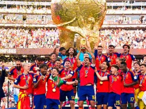 Les espagnols sont devenus champions du monde