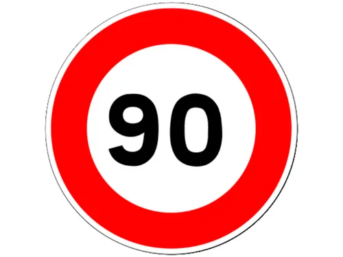 La vitesse abaissée sur une partie de la Francilienne 