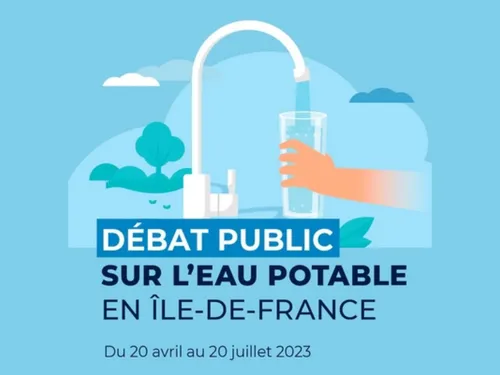 C'est parti pour le grand débat sur l'eau potable en Ile-de-France