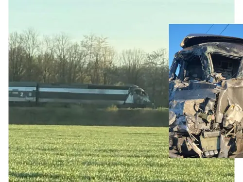 Hauts-de-France : un conducteur de TGV tué après une collision avec...
