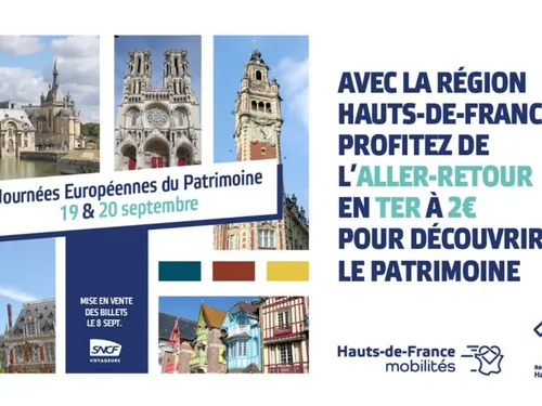 Journées du patrimoine : le TER à 2 € aller-retour dans les...