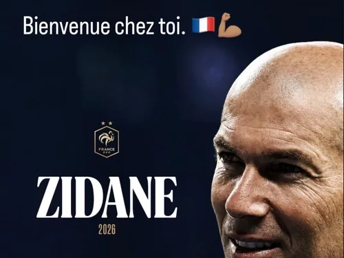 Zinédine Zidane le nouveau sélectionneur des Bleus
