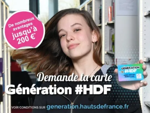 La piqûre de rappel des Hauts-de-France sur la carte Génération #HDF