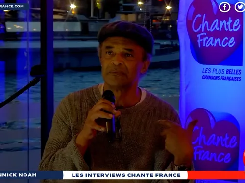 Les Interviews CHANTE FRANCE avec YANNICK NOAH