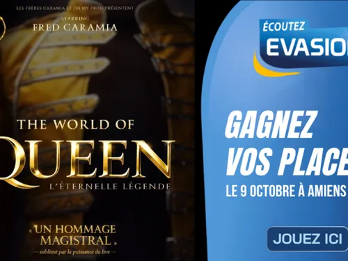 GAGNEZ VOS PLACES POUR THE WORLD OF QUEEN !