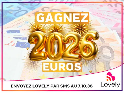 GAGNEZ 2026 EUROS AVEC LOVELY