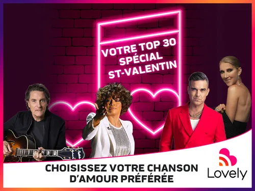 CHOISISSEZ VOTRE CHANSON D'AMOUR PRÉFÉRÉE !