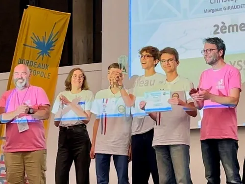 Seine-et-Marne : collégiens et lycéens font des étincelles en...