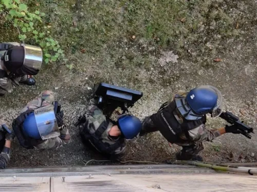 Une vingtaine de gendarmes sont intervenus à Fort-Mahon Plage