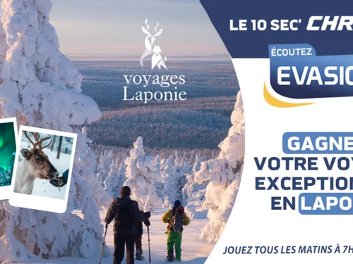 JOUEZ AU 10 SEC' CHRONO ET GAGNEZ VOTRE VOYAGE EN LAPONIE