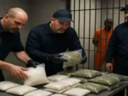 De la drogue dans une briquette de lait