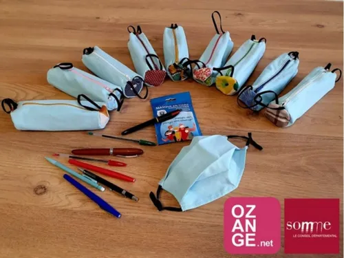 Les masques en tissu connaissent une seconde vie dans la Somme