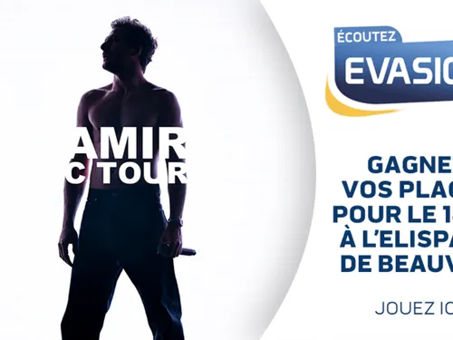 GAGNEZ VOS PLACES POUR LE CONCERT D'AMIR