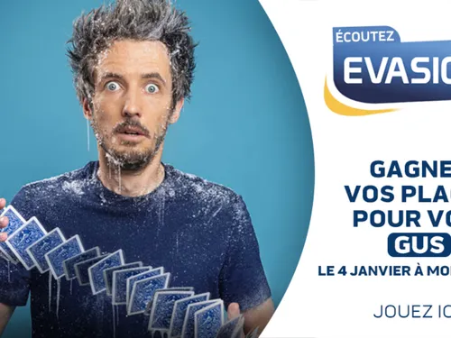 GAGNEZ VOS PLACES POUR VOIR LE SPECTACLE DE GUS