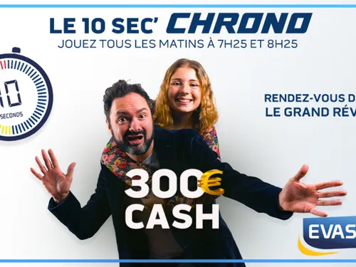 JOUEZ AU 10 SEC' CHRONO ET GAGNEZ  300 € CASH