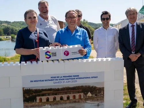 Le stade nautique international de Grand Paris Seine et et Oise...