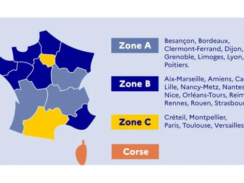 À quand les vacances dans l’académie d'Orléans-Tour ? 