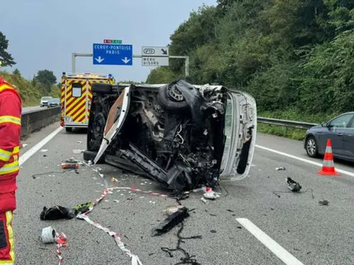 Un accident a fait des dégâts dans l'Oise
