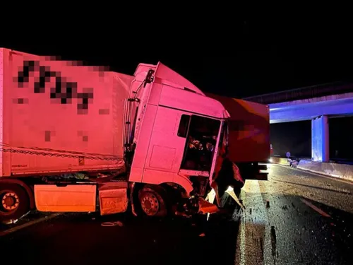 Un important accident est survenu dans la nuit de dimanche à lundi...
