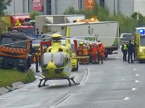 Énorme accident à Nanteuil-le-Haudouin